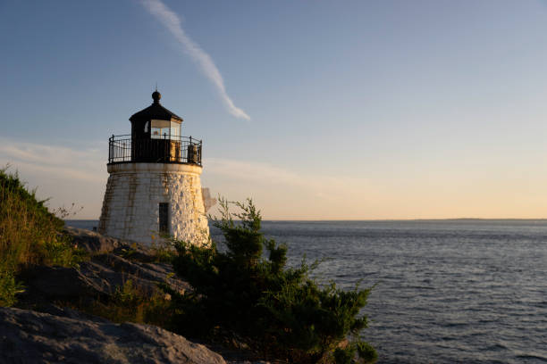 istock Castle Hill Lighthouse in Newport, Rhode Island 1200495587