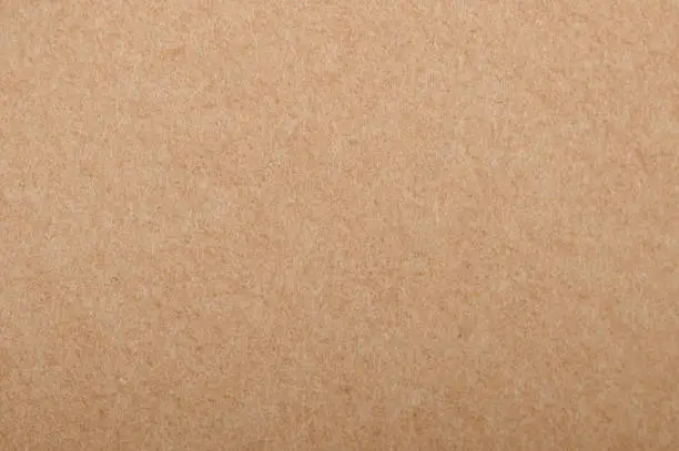 Photo of Flat brown color carton background