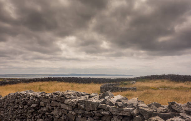 istock Stone Walls on Inisheer, Aran Islands 1200495913