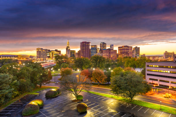 istock Hartford, Connecticut, USA Downtown Cityscape 1200498103