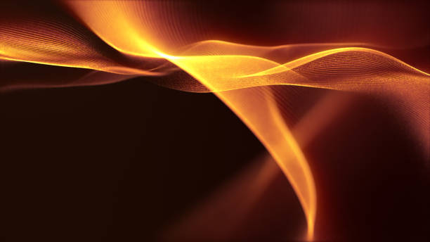 istock Defocus mysterious sparkling illuminated line particles background 1200498770