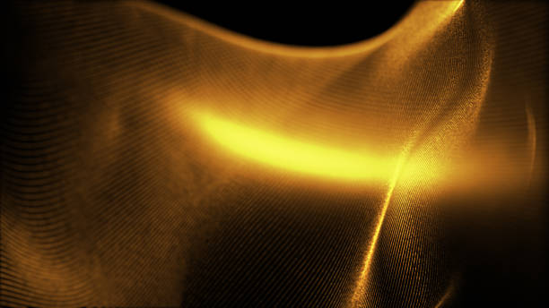 istock Defocus mysterious sparkling illuminated line particles background 1200498771