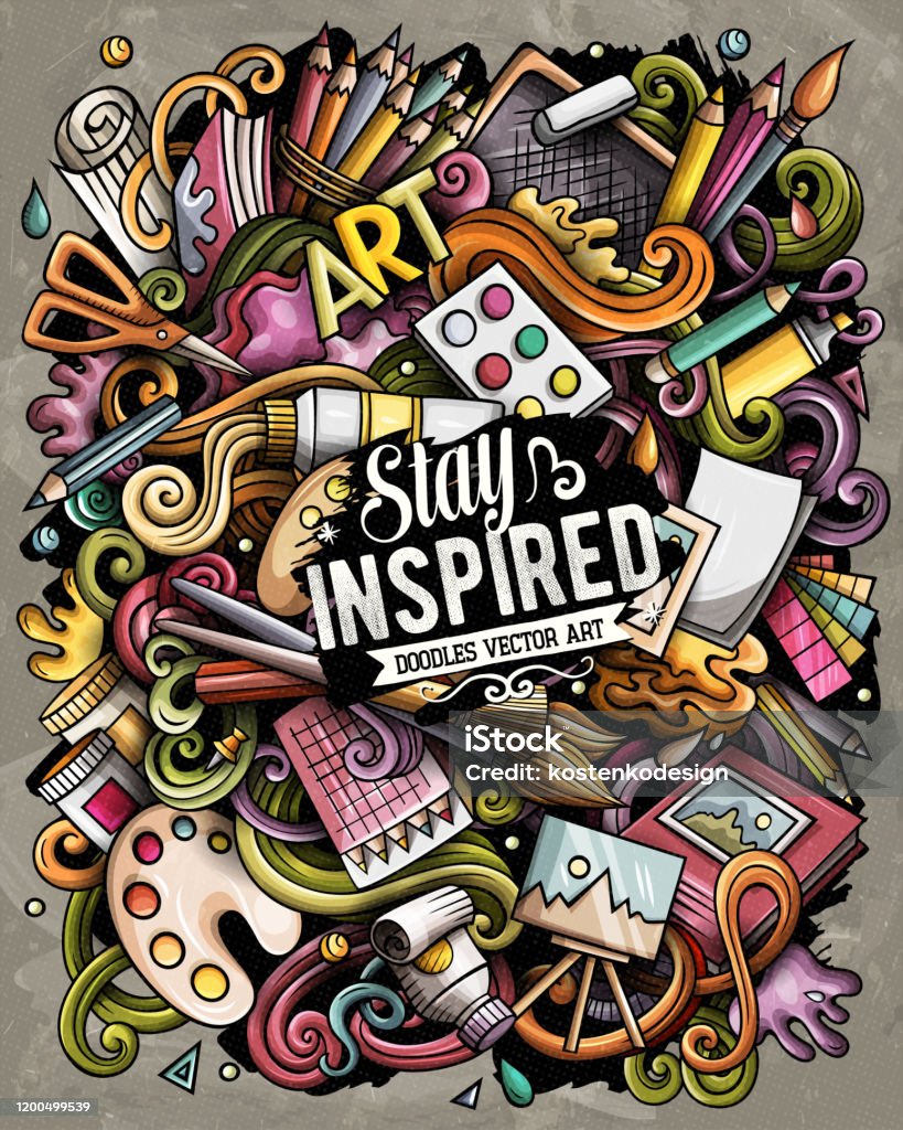 Design Approach Cartoon Image Cartoon Vector Doodles Art And Design Illustration Stock Illustration ...