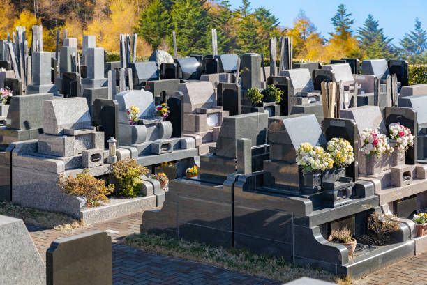 istock Cemetery grave where ancestors sleep 1200502200