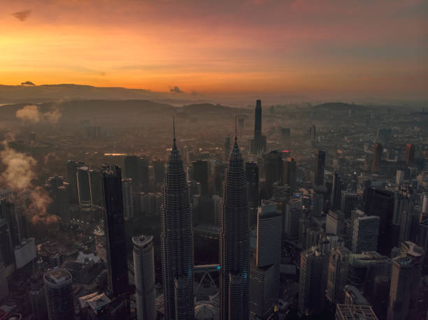 istock Sunrise dusk of Kuala Lumpur. 1200508461