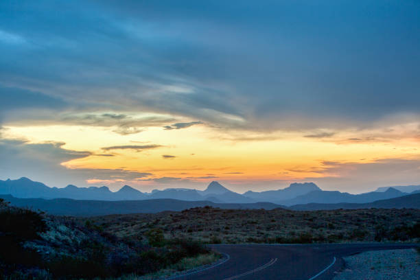 istock Big Bend National Park, USA at sunset 1200508815