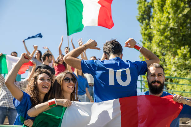 istock Italian soccer fans celebrating success 1200513573
