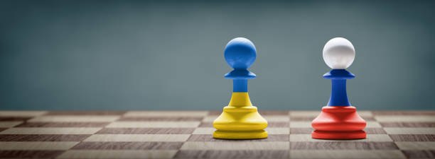 istock Ukraine and Russia conflict. 1200513626