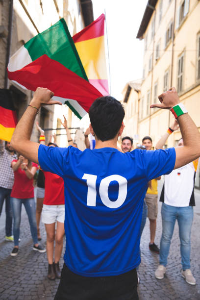 istock Italian soccer fans celebrating success 1200513832