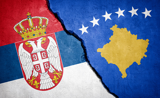 Serbia y Kosovo. photo