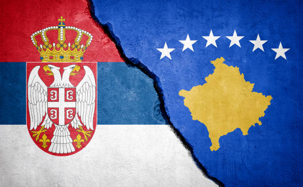 istock Serbia and Kosovo conflict. 1200514203