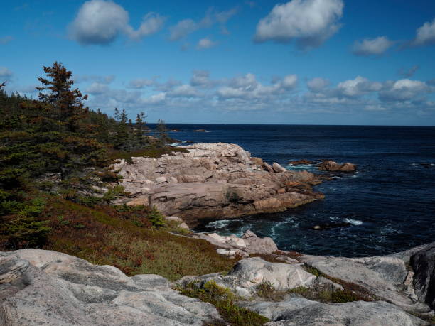 istock Sunny and bright blue sky at Cape Breton Island, Nova Scotia, Canada 1200515514