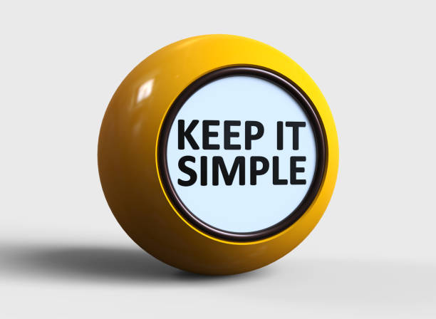 Keep It Simple Keep It Simple letterpress photos stock pictures, royalty-free photos & images