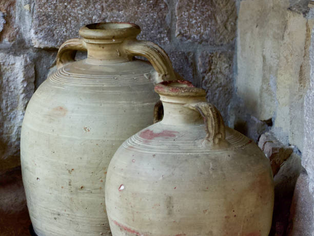 istock Ancient amphora of Greek civilization 1200529492