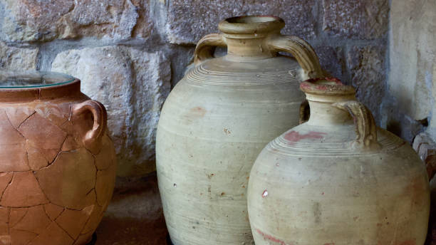 istock Ancient amphora of Greek civilization 1200529497