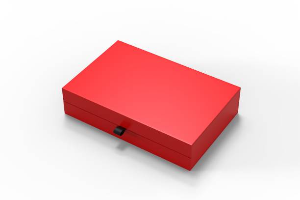 istock Blank cosmetic gift set box for branding, 3d render illustration. 1200530849