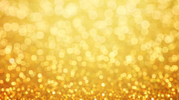 istock Golden glittering background 1200531058
