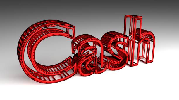 istock Cash sign 3D illustration 1200535886