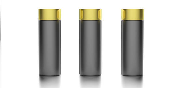 istock Blank cosmetic bottles isolated on white background. 3d illustration 1200539238