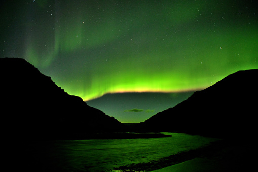 Aurora near Denali, Alaska