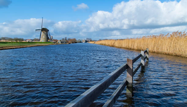 istock Windmill Holland UNESCO World Heritage Kinderdijk 1200558777