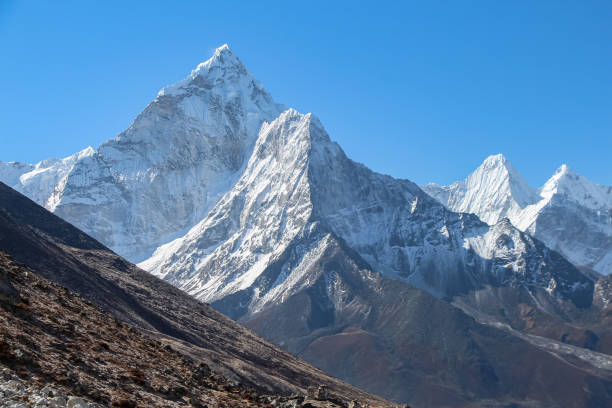 istock Ama Dablam mountain peak in Himalayas 1200559112