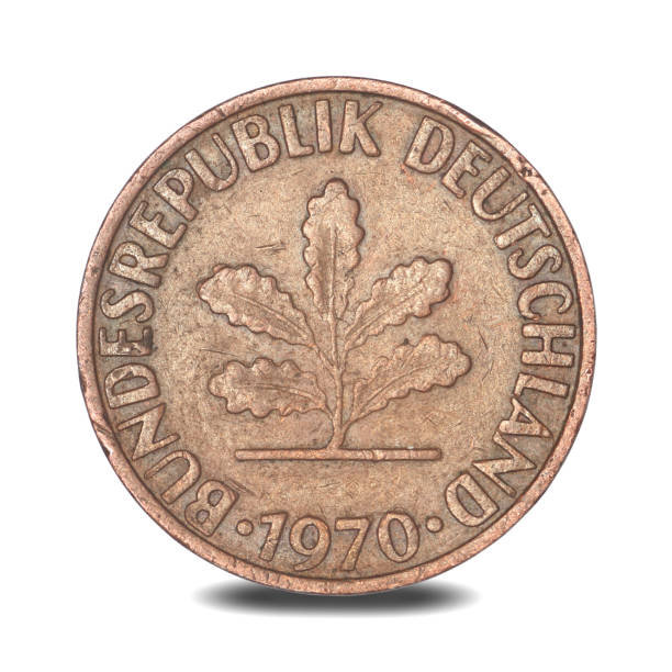 istock German two pfennig coin from 1970 1200571759