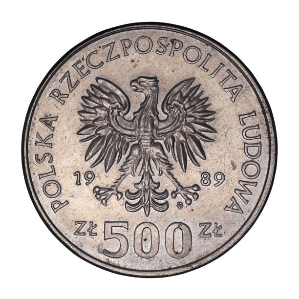 istock Polish five-hundred-zloty coin from 1989 1200572500
