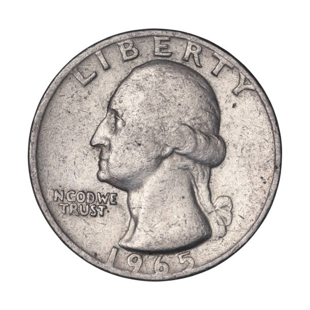 istock american quarter dollar coin from 1965 1200576047