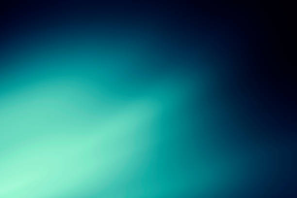 istock Blue abstract background with rays of light, northern lights, night sky 1200577803