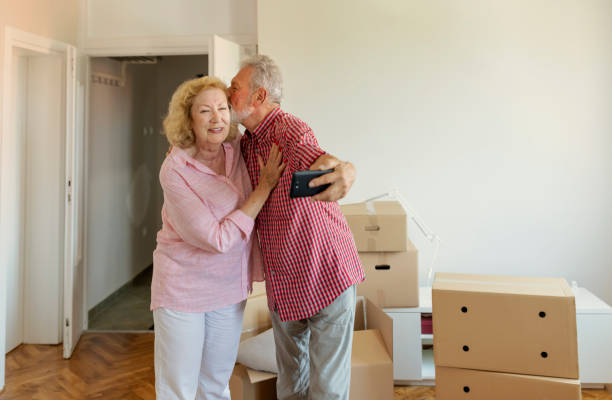 istock First selfie in their new home 1200577827