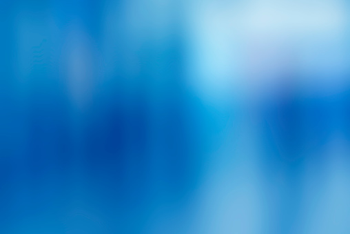 Abstract blur blue background, soft defocused blurred texture, gradient design with space for text