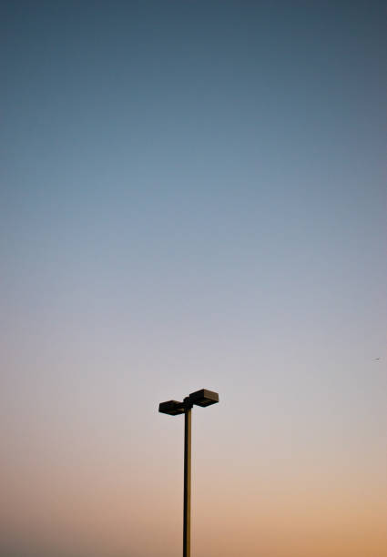 istock The Streetlight Stands Alone 1200579182