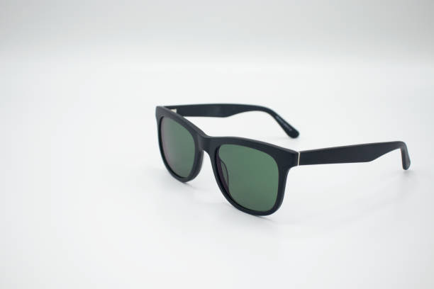 istock Wayfarer Sunglasses isolated in white background 1200582829