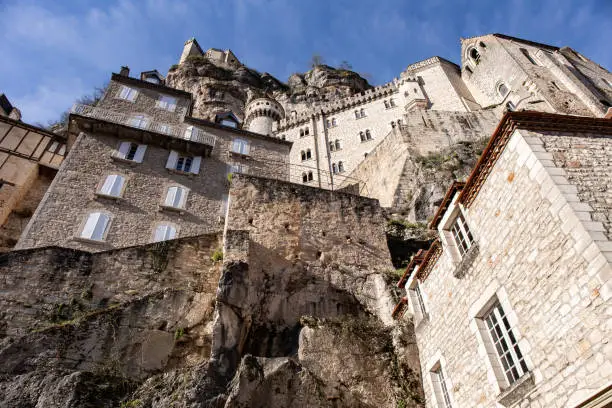 Medieval village of Rocamadour in the South of France