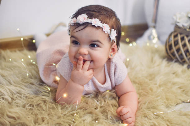 istock Cute Baby Girl 1200584253