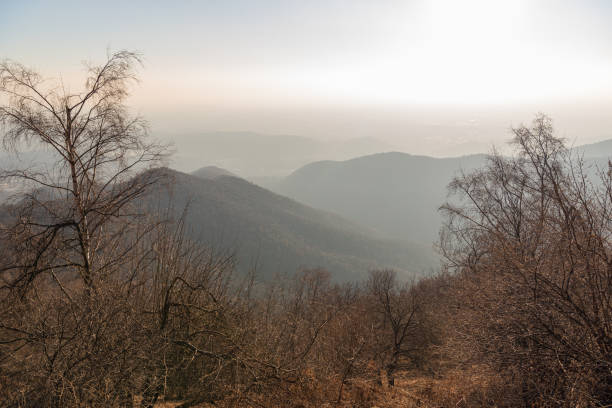 istock winter sunset from Monte Boletto, Brunate, Como 1200584405