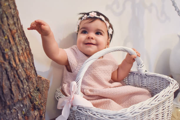istock Cute Baby Girl 1200584555