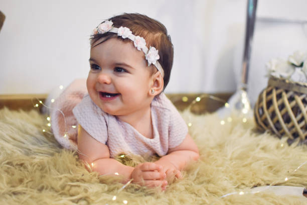 istock Cute Baby Girl 1200584622
