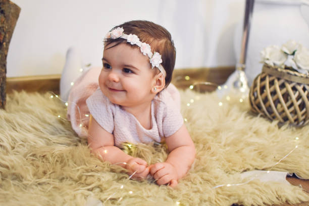 istock Cute Baby Girl 1200584708