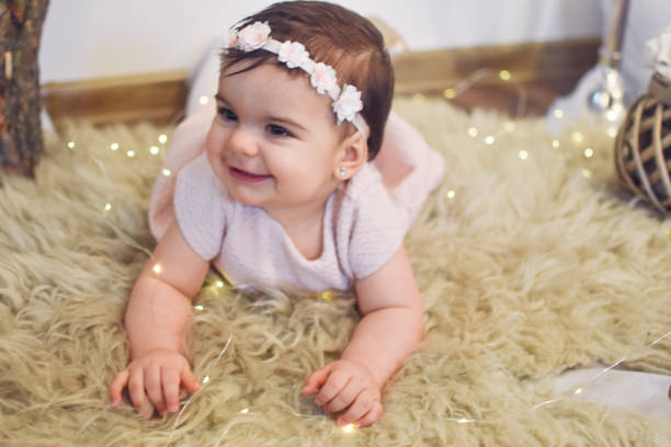 istock Cute Baby Girl 1200585518