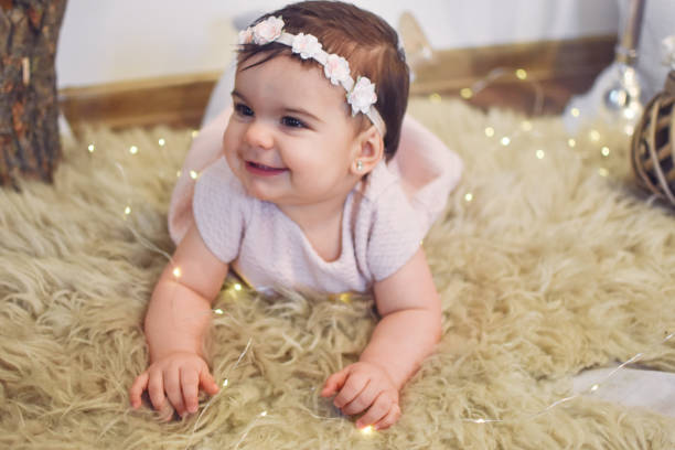 istock Cute Baby Girl 1200585588