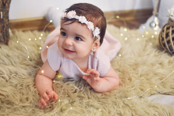 istock Cute Baby Girl 1200585742