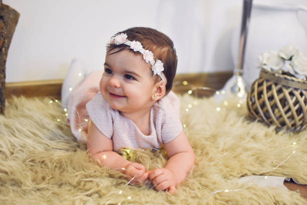 istock Cute Baby Girl 1200585936