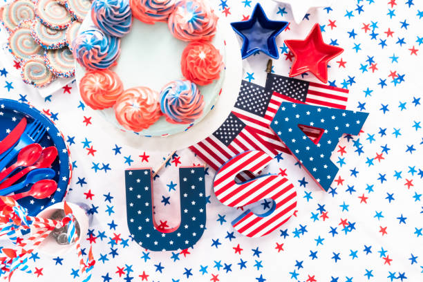istock Cake, cookies, and fruit and vegetable snack tray 1200585974