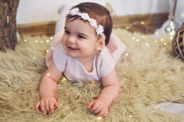 istock Cute Baby Girl 1200586025