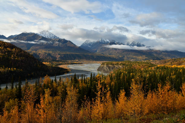 istock Fall colors along the Matanuska Valley 1200590212