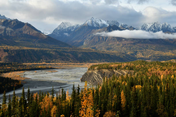 istock Fall colors along the Matanuska Valley 1200590431