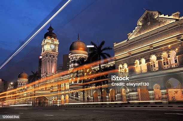 Kolorowe Miasto Noc - zdjęcia stockowe i więcej obrazów Malezja - Malezja, Rozmazanie ruchu, Ruch