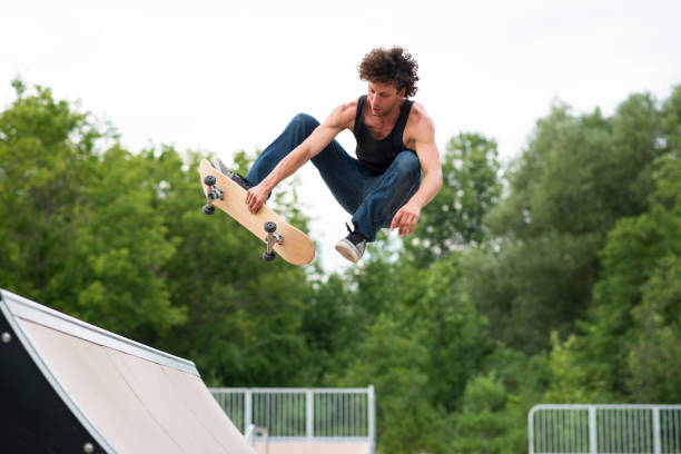 istock Trying New Things on the Skateboard 1200609829